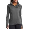 Ladies Sport Wick ® Stretch 1/2 Zip Pullover Thumbnail