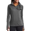 Ladies Sport Wick ® Stretch 1/2 Zip Pullover Thumbnail