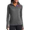 Ladies Sport Wick ® Stretch 1/2 Zip Pullover Thumbnail