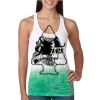  Next Level Ombre Burnout Racerback Tank Thumbnail