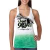  Next Level Ombre Burnout Racerback Tank Thumbnail