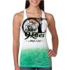  Next Level Ombre Burnout Racerback Tank Thumbnail