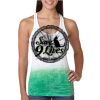  Next Level Ombre Burnout Racerback Tank Thumbnail