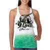  Next Level Ombre Burnout Racerback Tank Thumbnail