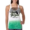  Next Level Ombre Burnout Racerback Tank Thumbnail