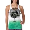  Next Level Ombre Burnout Racerback Tank Thumbnail