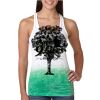  Next Level Ombre Burnout Racerback Tank Thumbnail