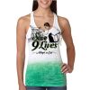  Next Level Ombre Burnout Racerback Tank Thumbnail