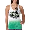  Next Level Ombre Burnout Racerback Tank Thumbnail