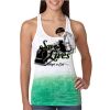  Next Level Ombre Burnout Racerback Tank Thumbnail