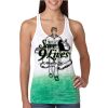  Next Level Ombre Burnout Racerback Tank Thumbnail