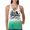  Next Level Ombre Burnout Racerback Tank Thumbnail