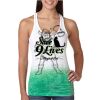  Next Level Ombre Burnout Racerback Tank Thumbnail